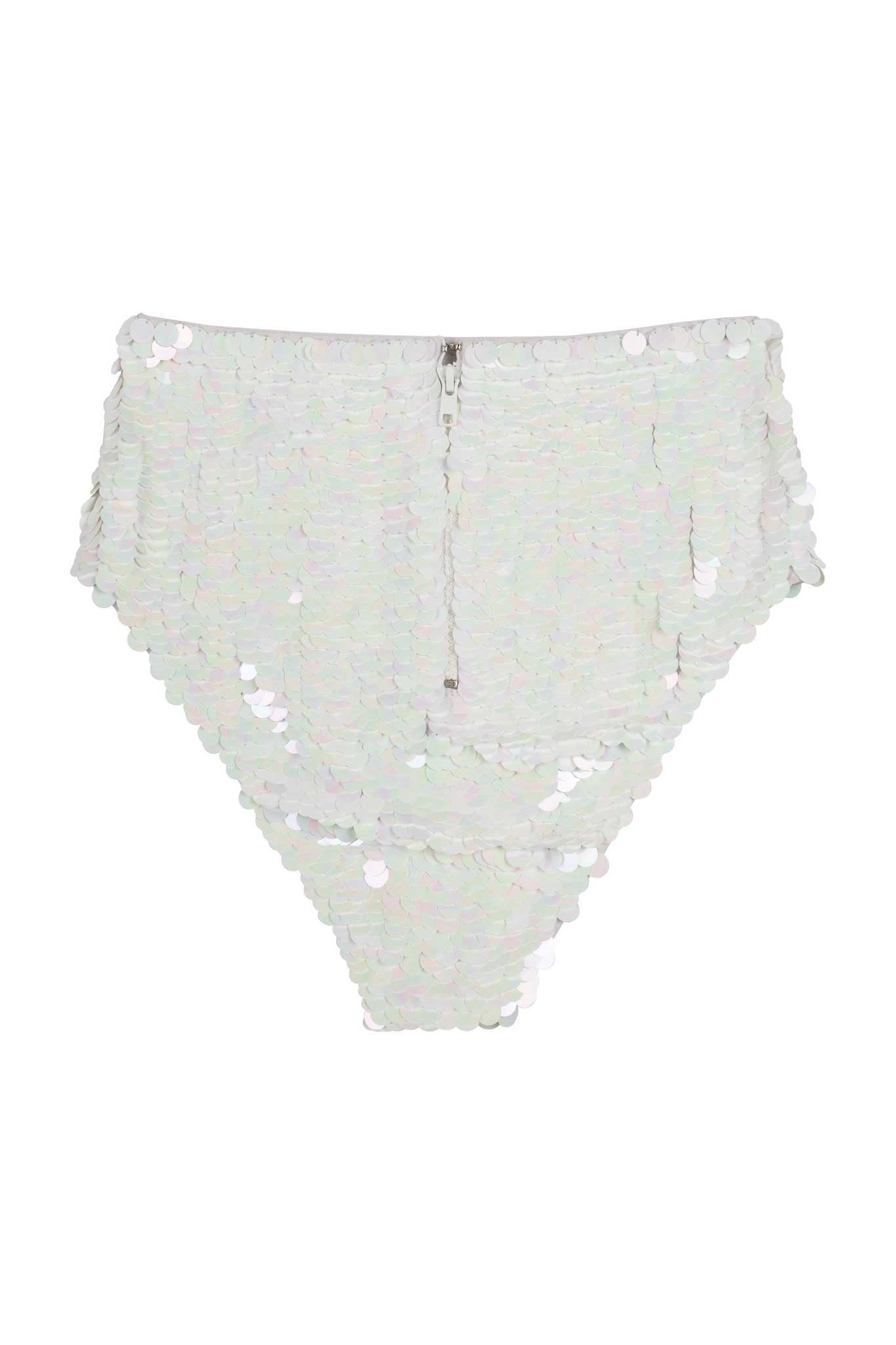 White Iridescent Sequin Undies White Iridescent Sequin Undies