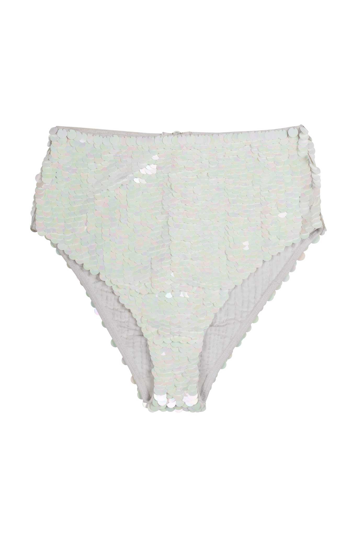 White Iridescent Sequin Undies White Iridescent Sequin Undies