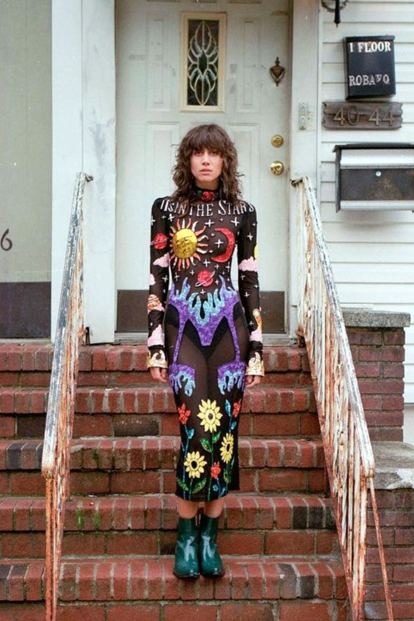 It's In The Stars Midi Dress