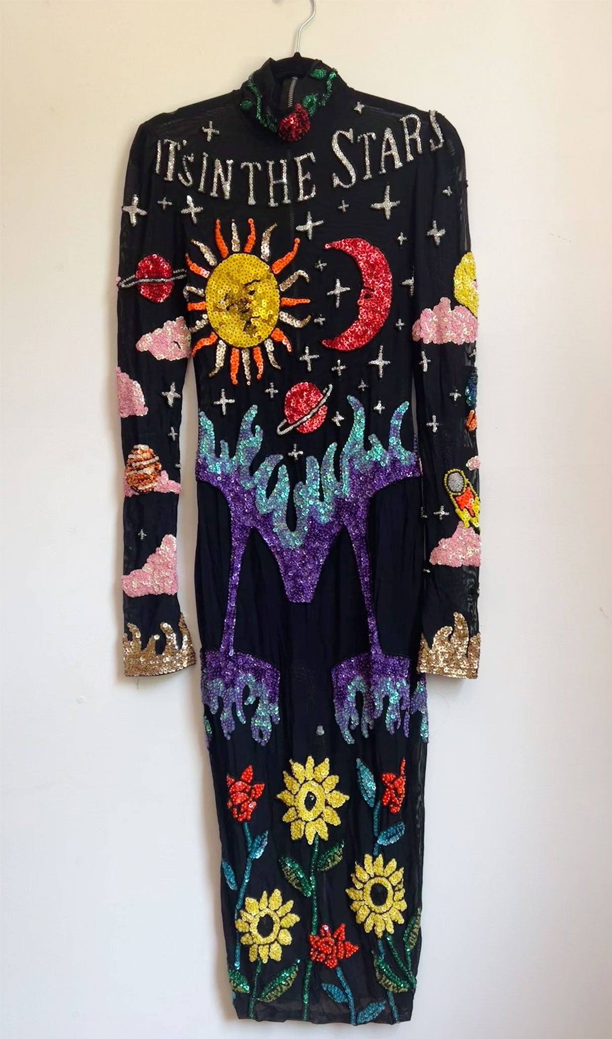 It's In The Stars Midi Dress