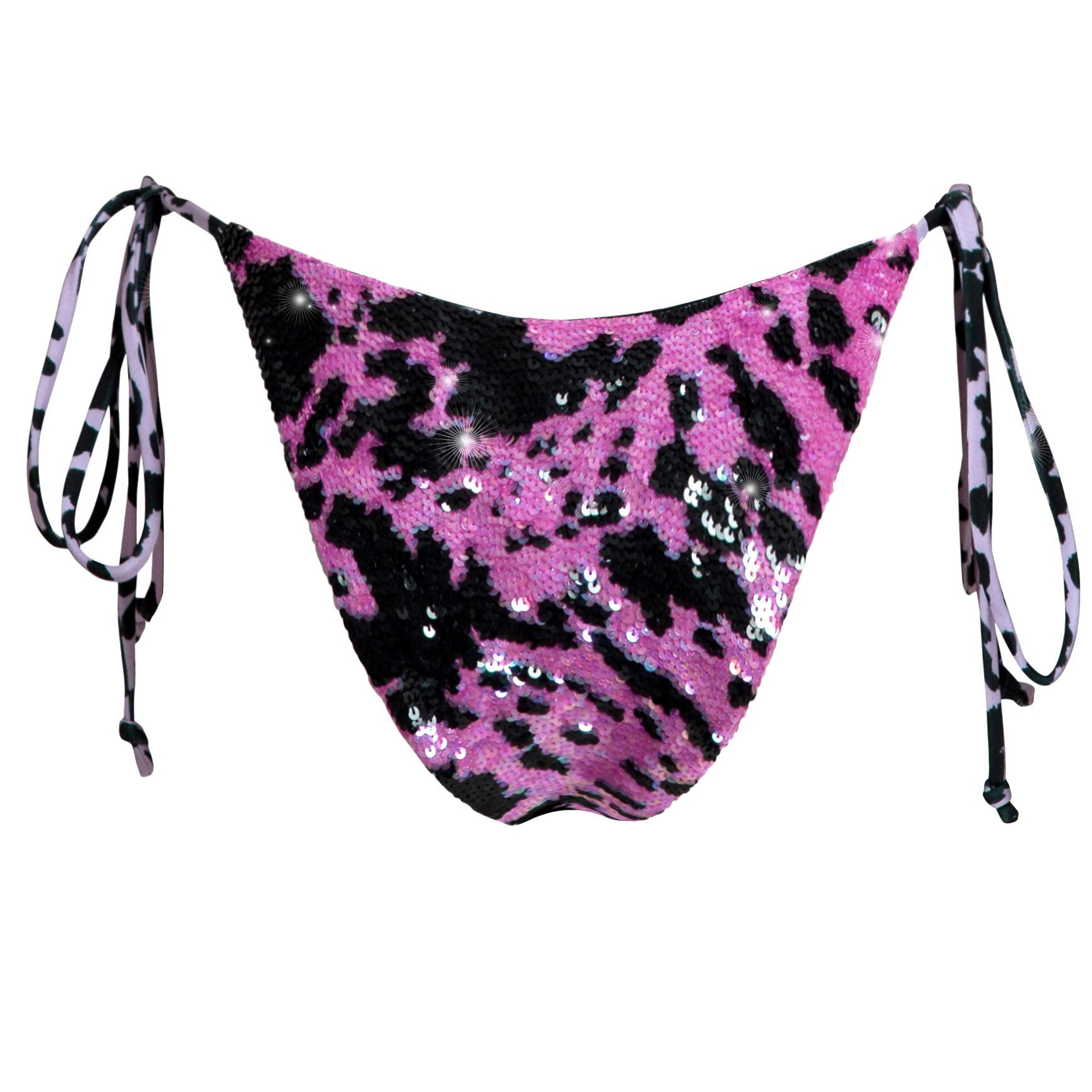 Hand-Sequined Elektra - Violet Dalmatian