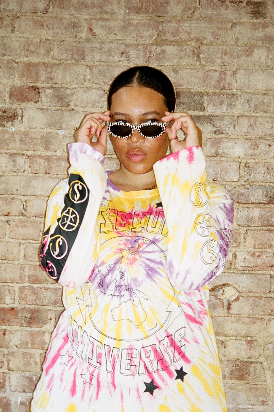 The World is Yours Tie-Dye Tee