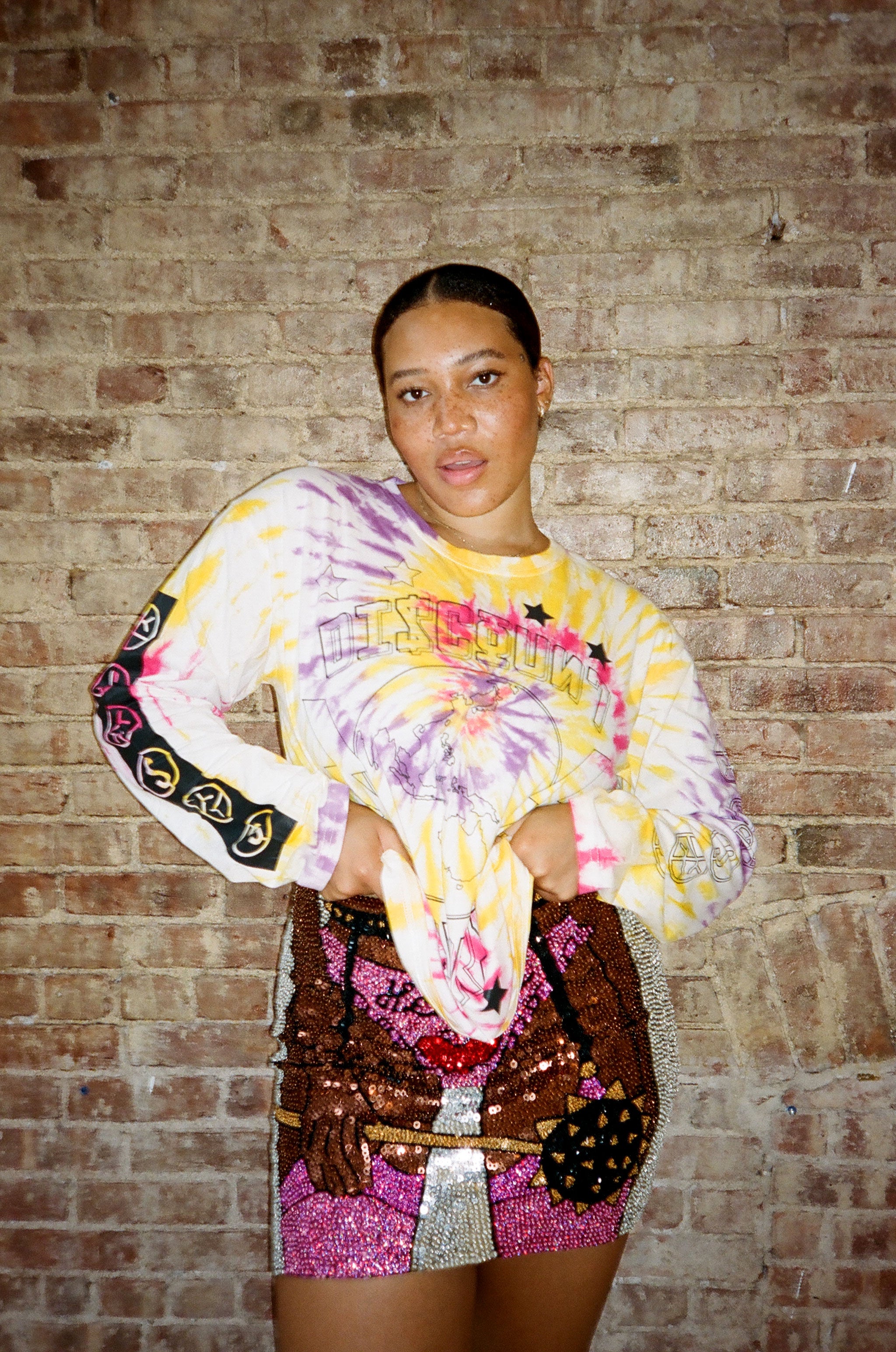 The World is Yours Tie-Dye Tee